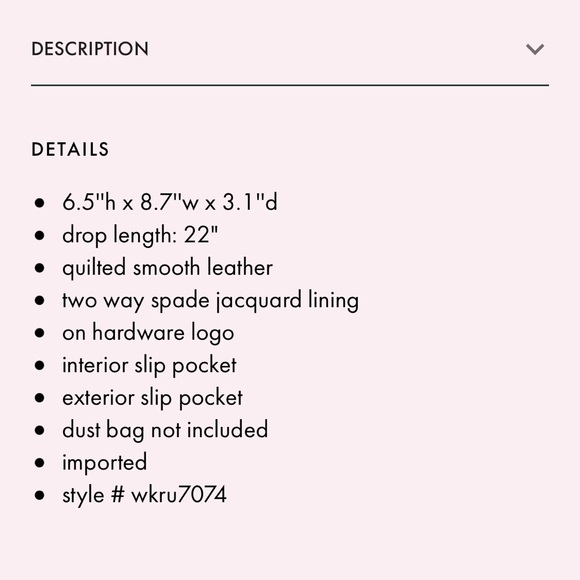 Kate Spade ♠️ Natalia bag - Picture 8 of 8